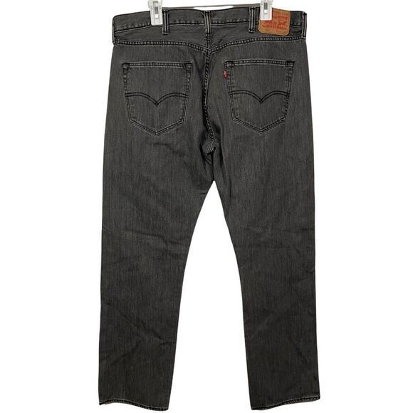 Levi’s 38x32 Grey Wash 501 Classic Straight Leg Jeans - Picture 1 of 4